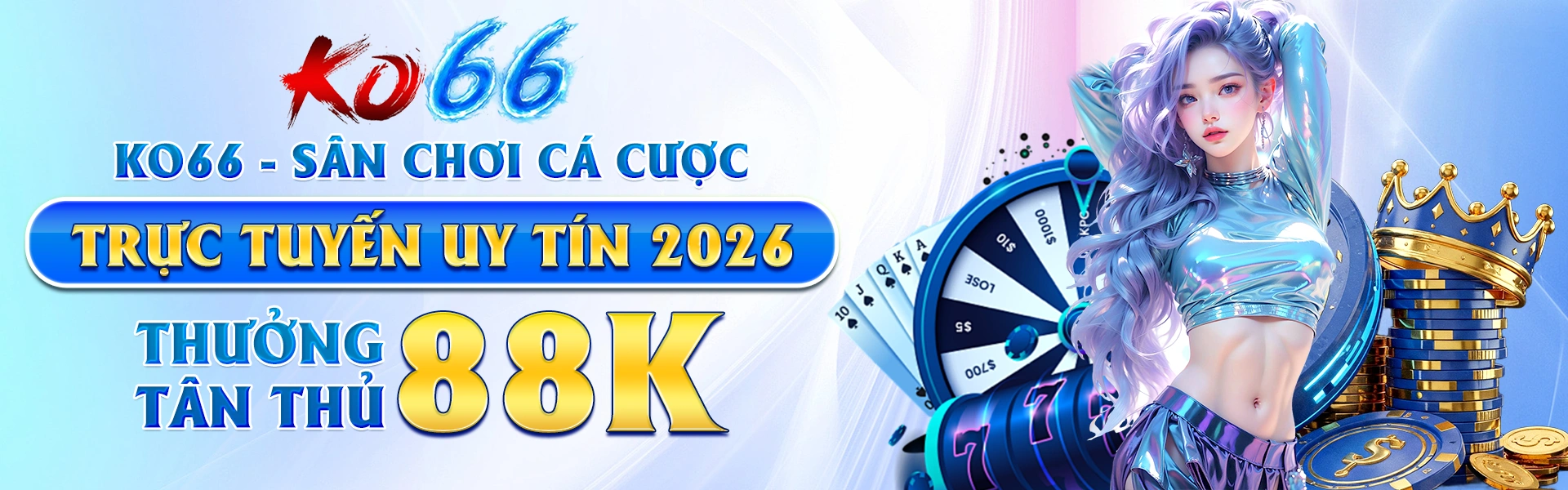 Banner giới thiệu nội dung giải trí KO66